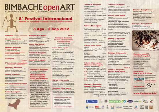 BIMBACHE OPEN ART 8. FESTIVAL